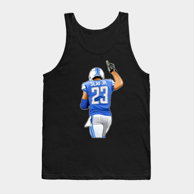 Darius Slay #23 Celebrates Tank Top by 40yards